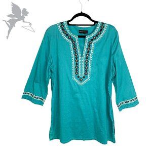 DANA BUCHMAN Embroidered Tunic